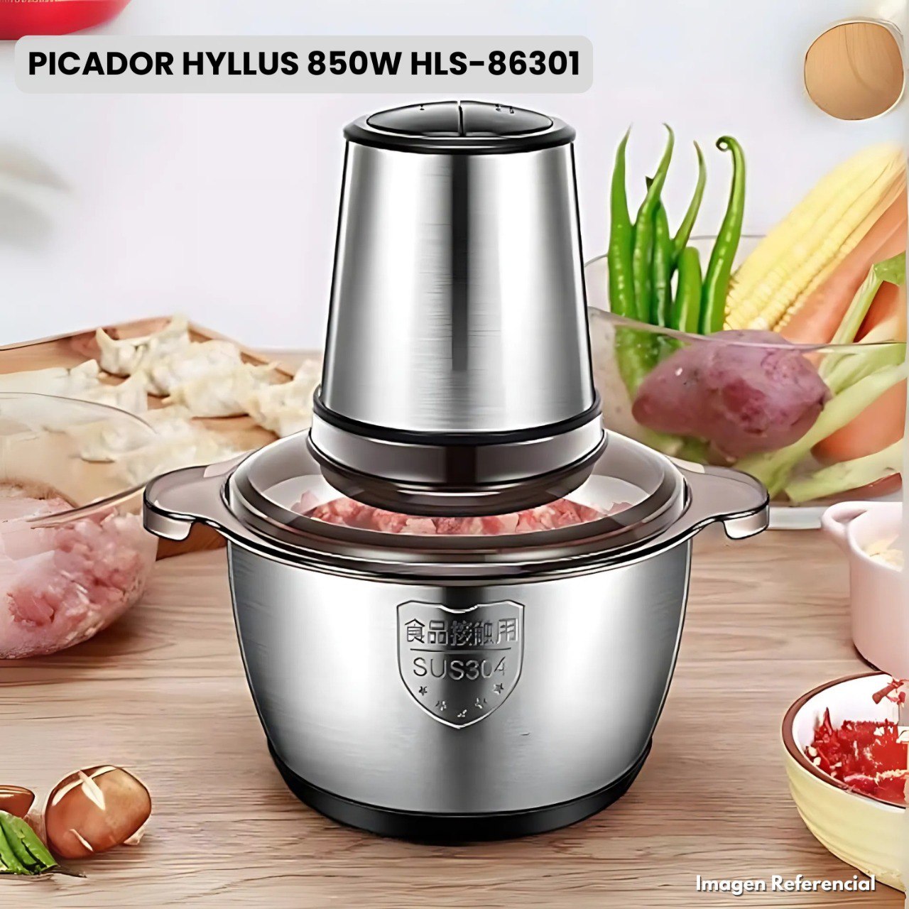 HYLLUS TRITURADOR DE CARNE 850W