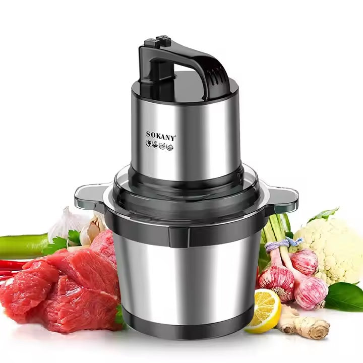 PICADORA ELECTRICA PROFESIONAL SOKANY 6.5L 1500W