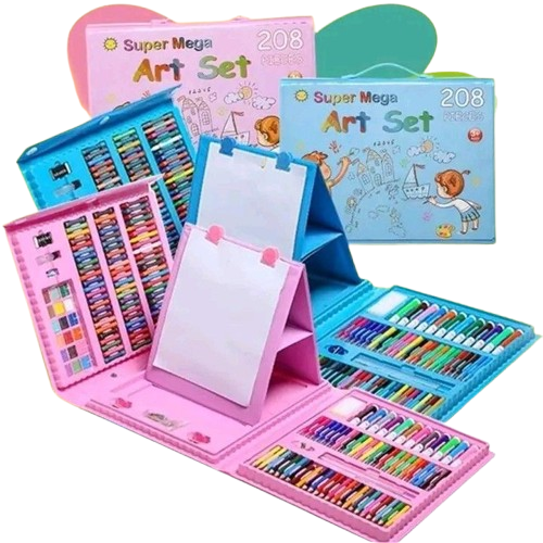 SET DE ARTE Y DIBUJO DE 208 PIEZAS