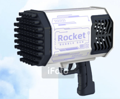 PISTOLA DE BURBUJA BAZOOKA