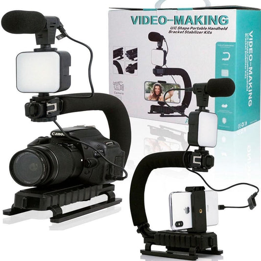 Kit Estabilizador de Video 4 en 1