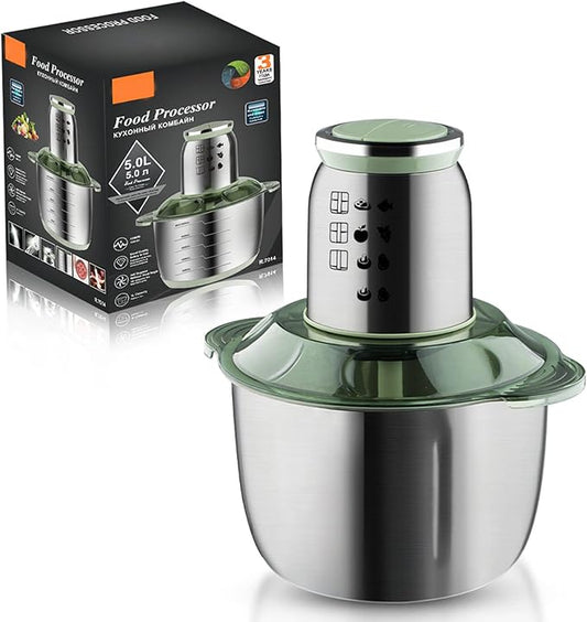 Procesador de Alimentos Eléctrico Food Processor 5L
