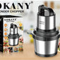 👩‍🍳 Picadora Sokany Vaso Metal 4L 800W ⚡