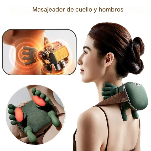 Masajeador Cervical Bionico 4D con Calor