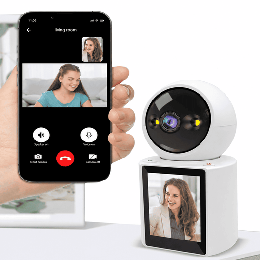 Cámara de Videollamadas con Pantalla