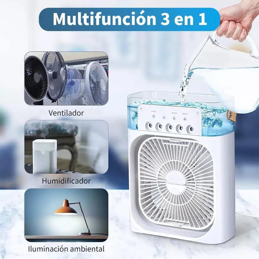 MINI AIRE ACONDICIONADO PORTATIL 3 EN 1