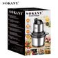 Picadora Eléctrica Profesional Sokany 4L 800W