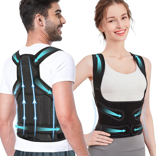 🏆 Corrector de Postura con Varilla– Soporte Lumbar y Espalda para Hombres y Mujeres